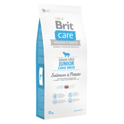 BRIT CARE JUNIOR LARGE SALMON 12kg